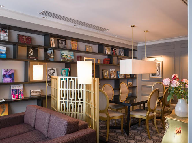 Лаунж-зал "Библиотека" в «Dom Boutique Hotel» фотография №7
