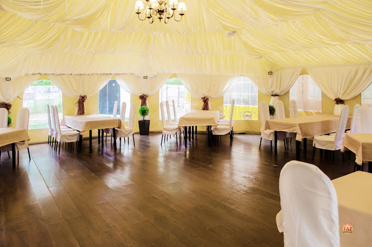 Банкетный шатер "Замок"  в «Лебяжье» фотография №3