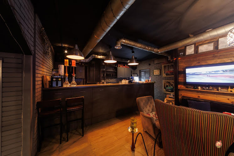 Зал на первом этаже в «Бар HookahPlace Flat в Видном» фотография №8