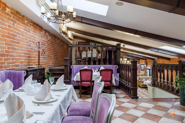 Зал с дровяной печью в «Татарская усадьба» фотография №8