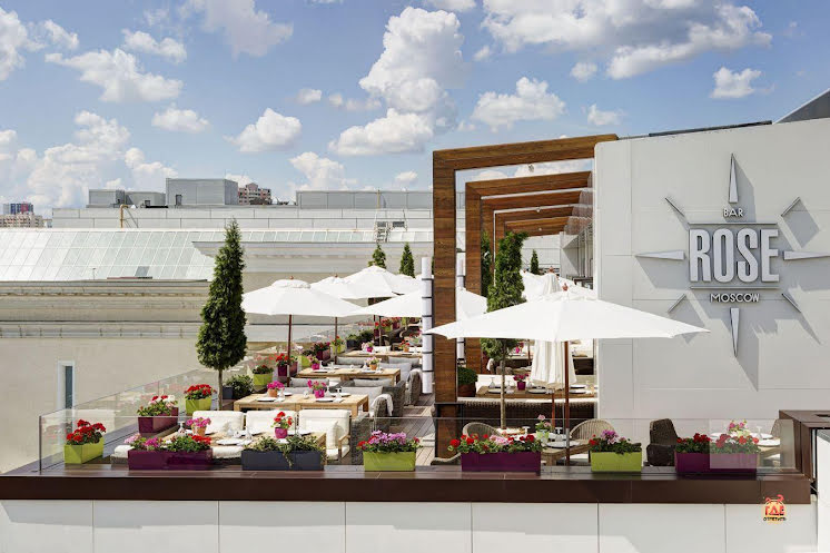 Летняя веранда  в «ROSE BAR» фотография №1