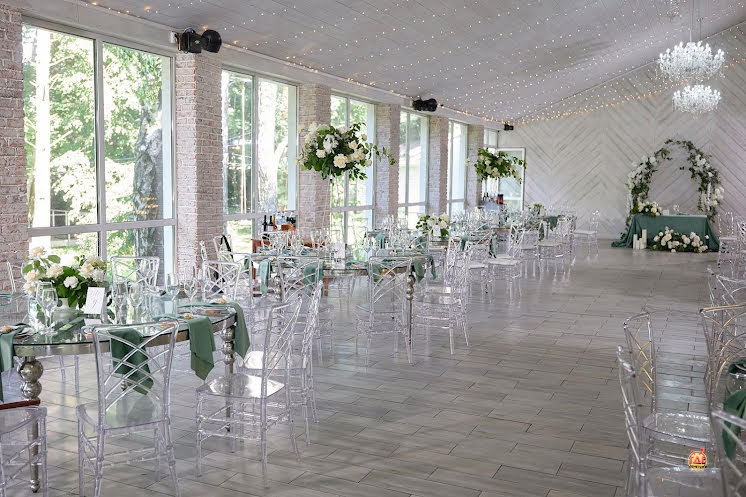 Большой панорамный зал  в «Лесной берег» фотография №7