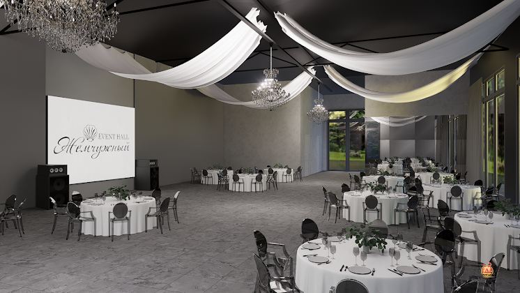 Основной зал в «Event Hall Жемчужный» фотография № 1