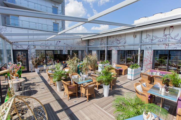 Летняя терраса  в «Гранд Отель «Видгоф»» фотография № 1