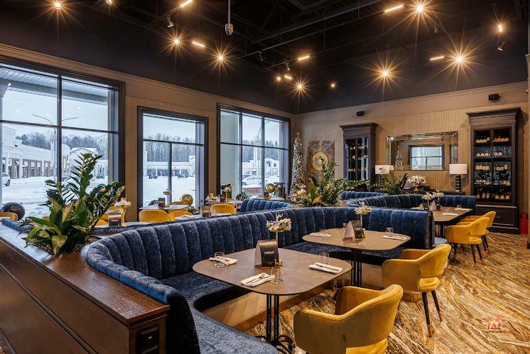 Зал ресторана  в «Debrett» фотография №7