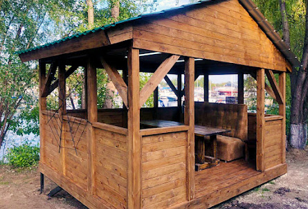 Беседка на 10 человек в Беседка на 10 человек