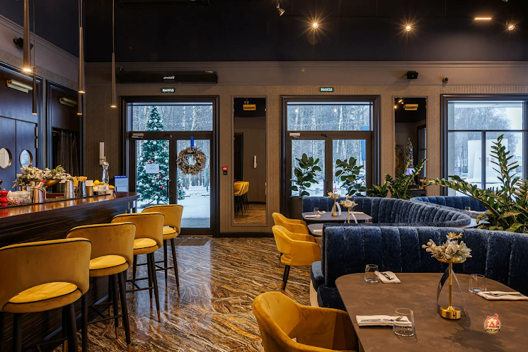 Зал ресторана  в «Debrett» фотография №19