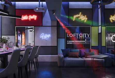 Лофт «Киберпанк» в Лофт «Веном»