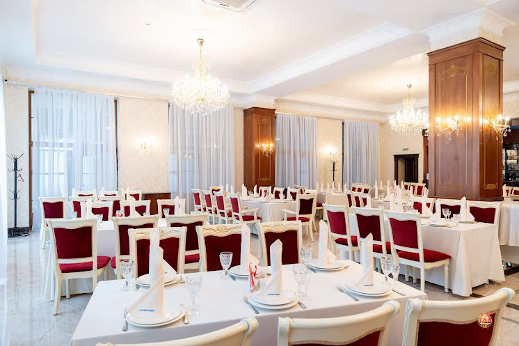 Зал "Каминный" в «Голубое Озеро» фотография №17