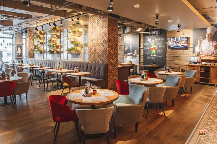 Зал на 120 человек в «Osteria Mario в БЦ «Ситидел»» фотография №2