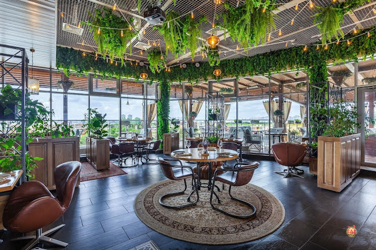 Основной зал в «Макароны» фотография №5