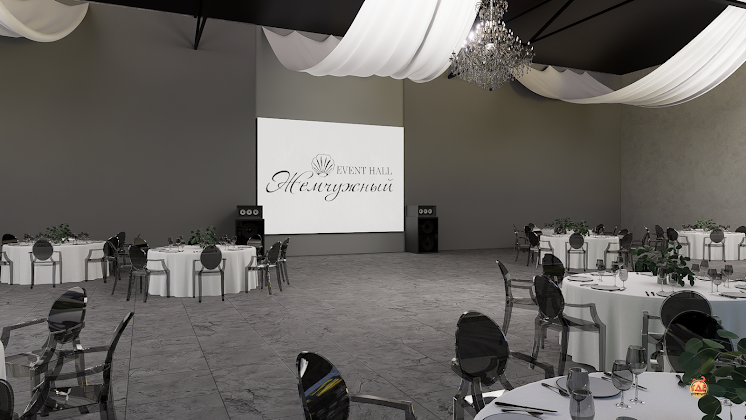 Основной зал в «Event Hall Жемчужный» фотография №1