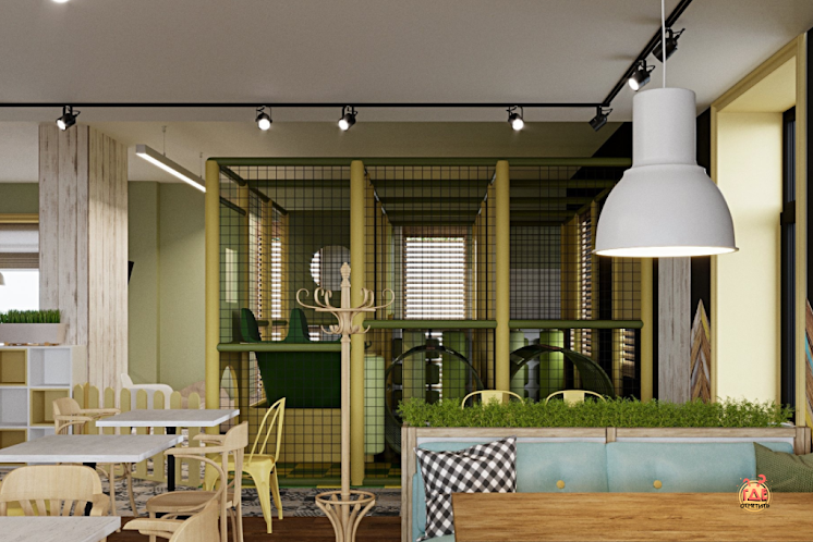 Основной зал в «Избушка на Михалевском» фотография №19