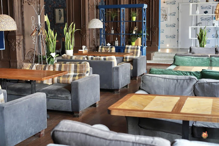 Зал на 1 этаже  в «Moloko на Алексеевской» фотография №1