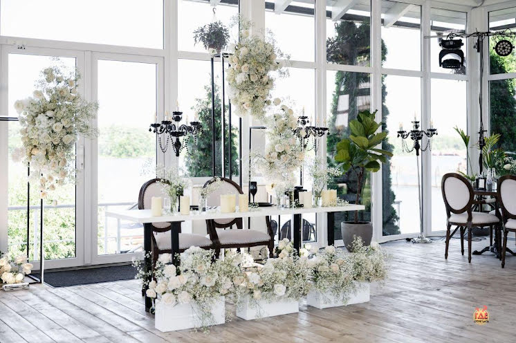 Банкетный зал в «Яхт клуб Ласточка» фотография №9