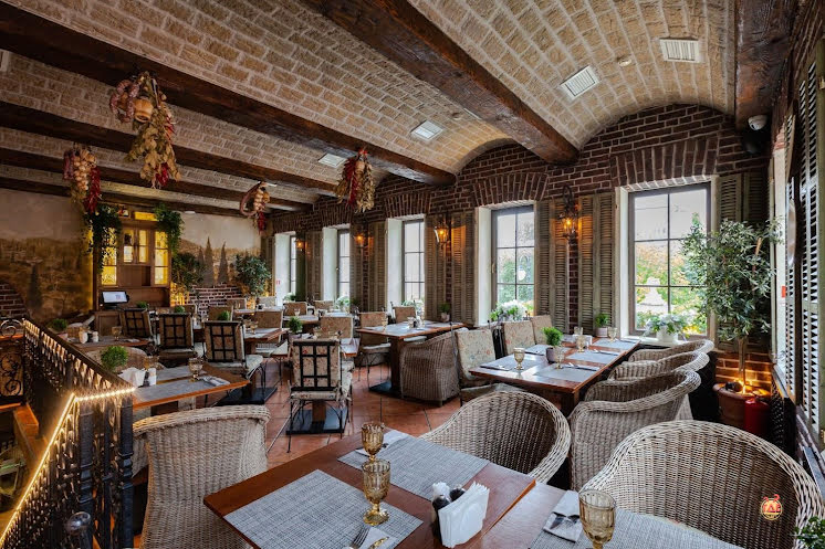 Зал на втором этаже  в «Вилла Паста» фотография №12