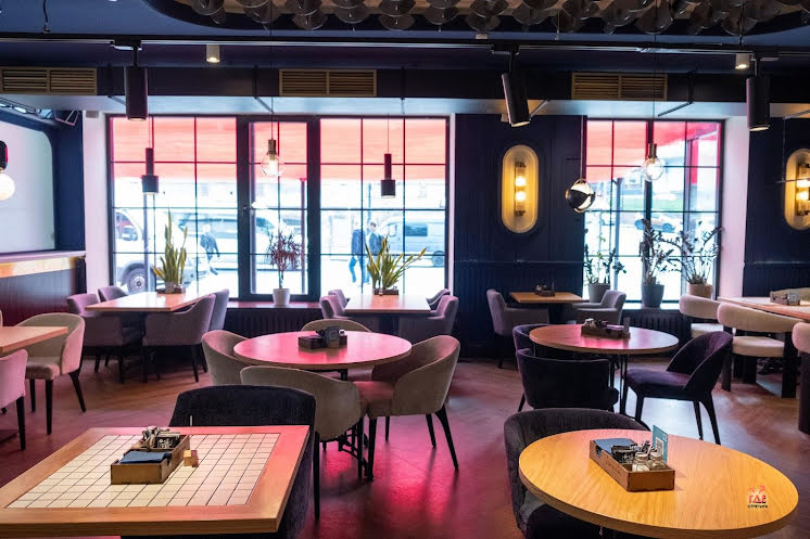 Кухонный зал  в «Бык и Море» фотография №14