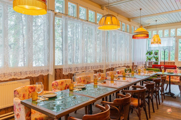 Зал "Зимняя веранда" в «Askaneli» фотография №14