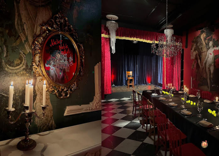 Основной зал  в «Atelier Noble Rot» фотография №9