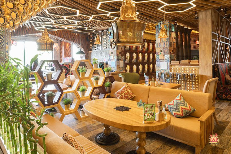 Зал ресторана  в «Чайхона №1 Алтуфьевское» фотография №3