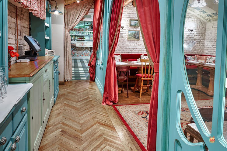 Бордовый зал в «Катюша» фотография №4