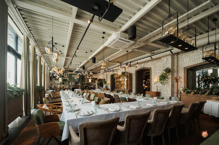 Основной зал в «Qartuli» фотография №3