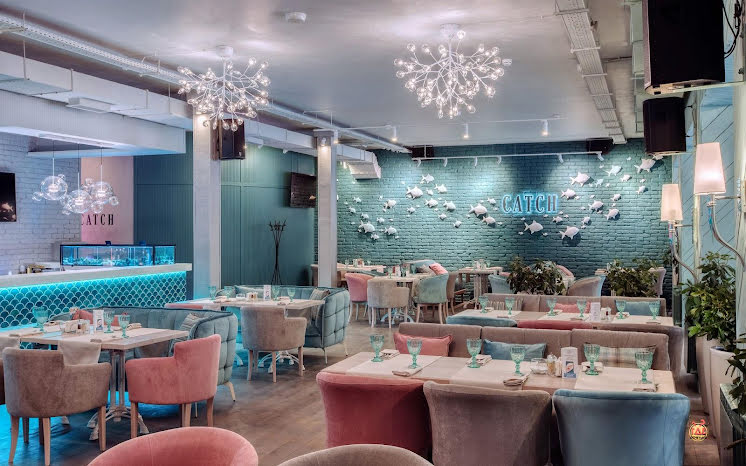 Основной зал в «Catch на Академика Пилюгина» фотография №1