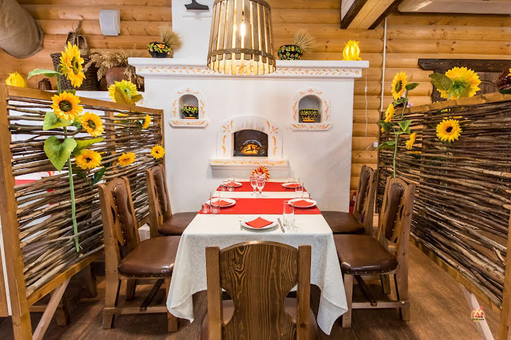 Зал «С деревенском колоритом» в «Валенок» фотография №9