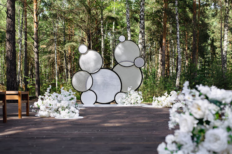 Площадка для выездной церемонии в «Ресторан Лесной» фотография №4