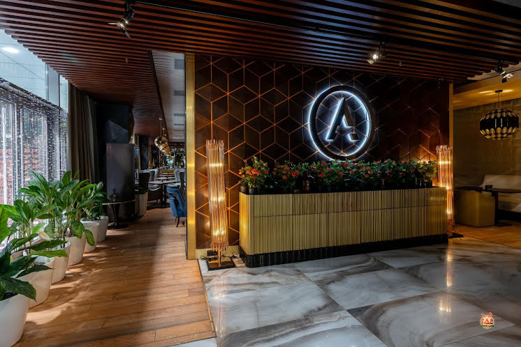 Зал ресторана в «Атмосфера» фотография №9