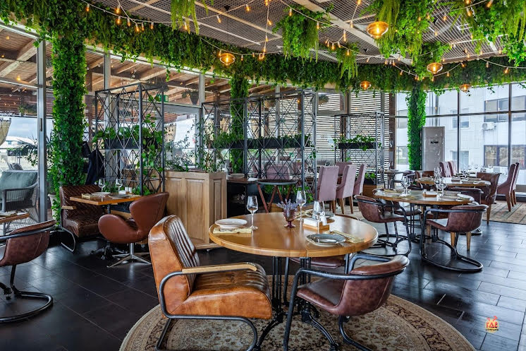 Основной зал в «Макароны» фотография №6