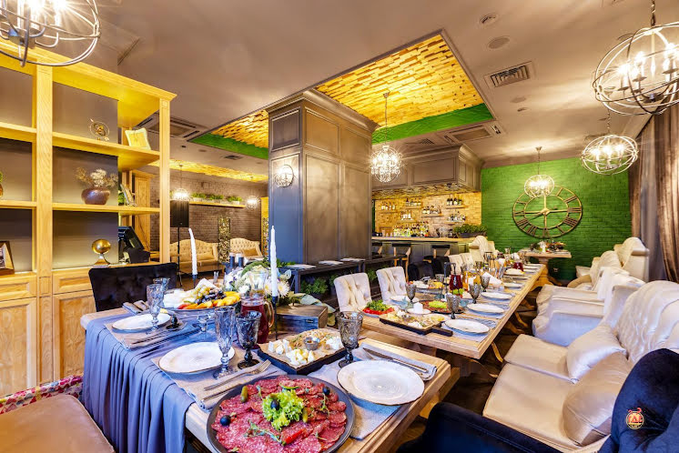 Основной зал в «Бутик отель и ресторан «Столица»» фотография №5