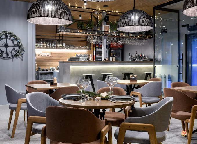 Основной зал в «Jazz and Meat» фотография №2