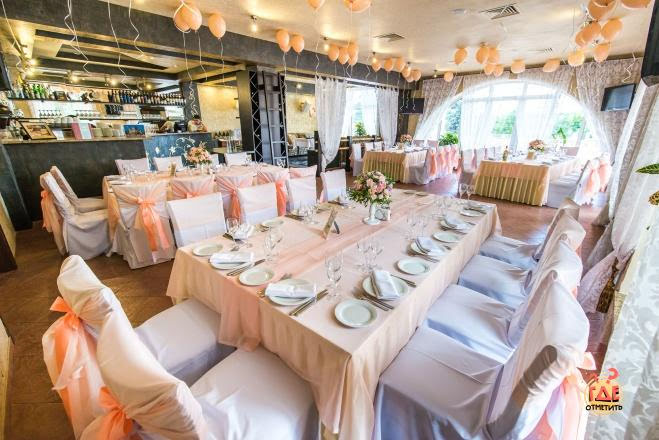 Банкетный зал на 1 этаже в «Белый берег» фотография №11