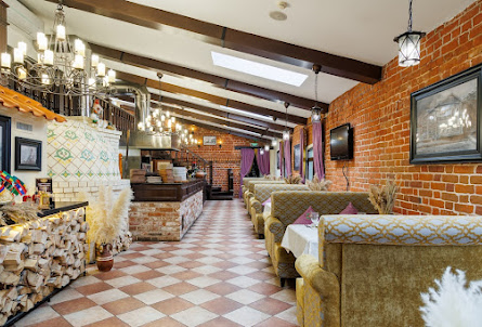 Зал с дровяной печью в Зал "VIP Малый"