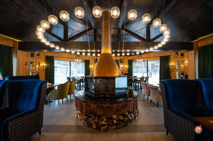 Каминный зал в «Баден-Баден термы Еткуль» фотография №7