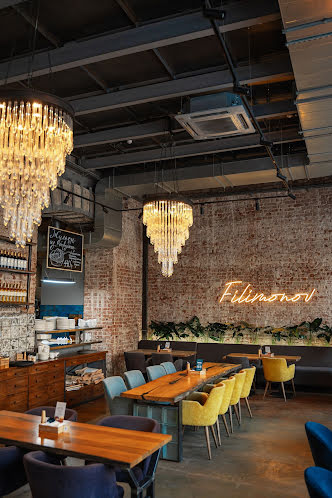 Большой зал в «Filimonov bistro» фотография №3
