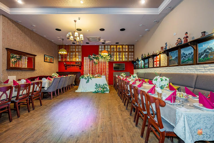 Большой зал в «Хинкали» фотография №1