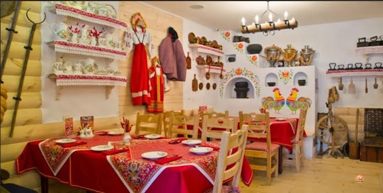 Зал ресторана  в «Илья Муромец на Ленинградском проспекте» фотография №2