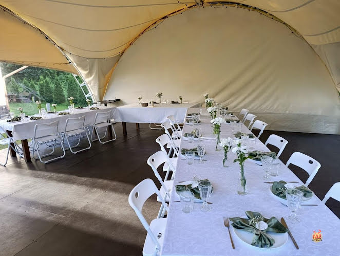 Шатер в «Коттедж в Юкках» фотография №1