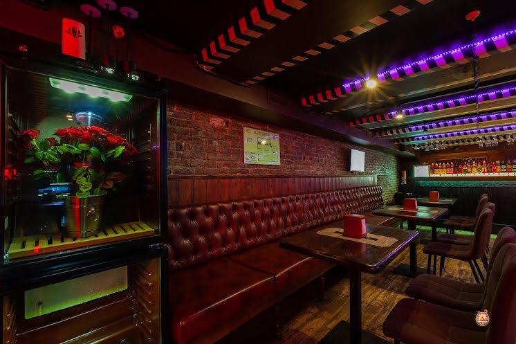 Зал ресторана  в «Небар на Мясницкой» фотография №14