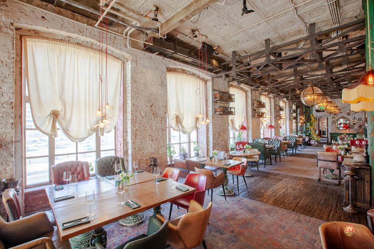 Основной зал в «Казбек» фотография №7