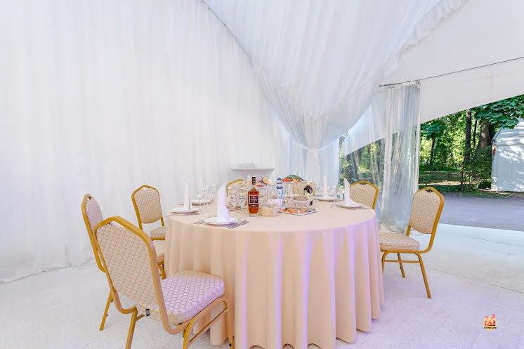 Шатёр у Каменной Оранжереи в «Усадьба Кусково» фотография №8