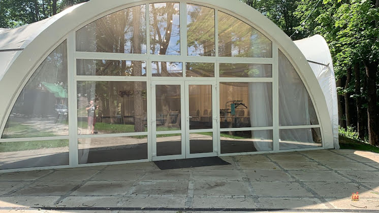 Шатёр на 140 человек в «Долина Х» фотография №5