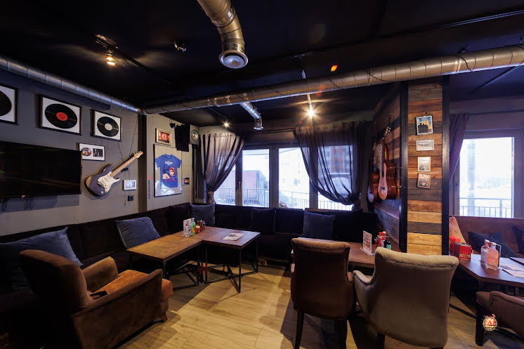 Зал на первом этаже в «Бар HookahPlace Flat в Видном» фотография №3