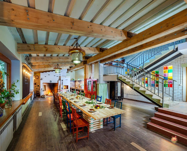 Каминный зал  в «Таёжные Дачи» фотография №2