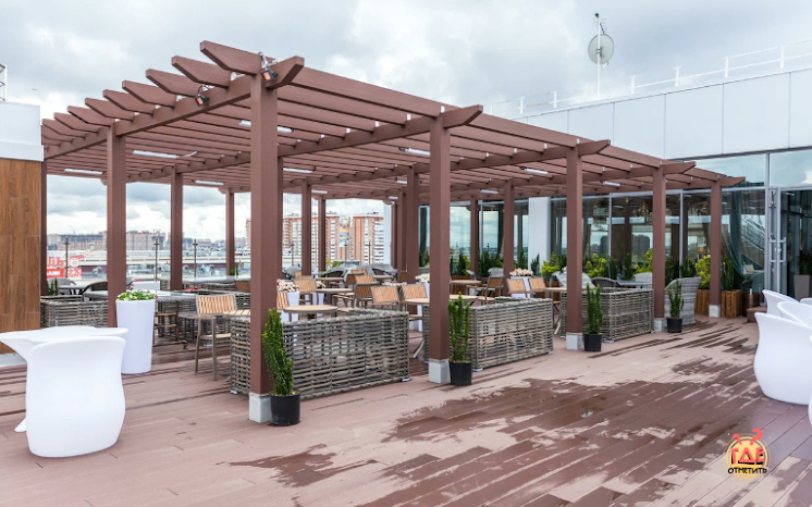 Летняя терраса в «Nebo» фотография №2