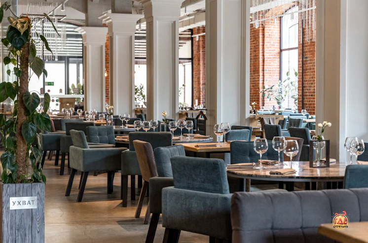 Основной зал в «Ухват» фотография №3