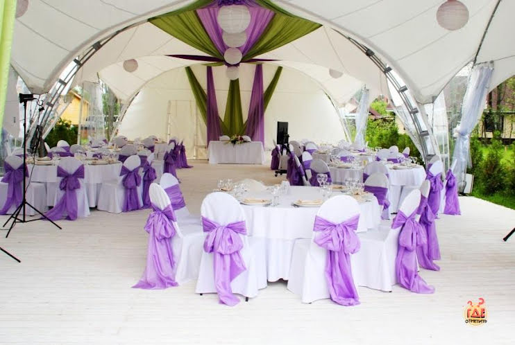 Большой шатёр в «Рыболовная усадьба - Парк-отель Остров» фотография №3