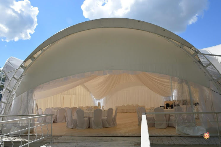 Шатер «Лесные озёра» в «Бабин Двор» фотография №14